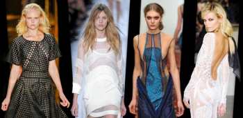 Сетка - модный тренд весны 2012