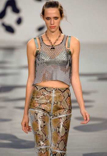 Сетка - модный тренд весны 2012